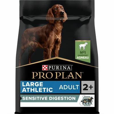 PURINA PRO PLAN Large Adult Athletic Sensitive Digestion Agneau, Riz Pour Chien 1 PURINA PRO PLAN Large Adult Athletic Sensitive Digestion Agneau, Riz Pour Chien