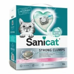 Litière Agglomérante Sanicat Strong Clumps Pour Chat