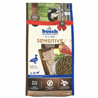 Bosch Sensitive Canard, Pommes De Terre Pour Chien 1 Bosch Sensitive Canard, Pommes De Terre Pour Chien