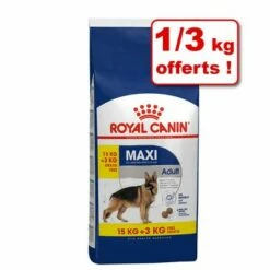 Croquettes Royal Canin Adult Pour Chien 8 / 15 Kg + 1 / 3 Kg Offerts !