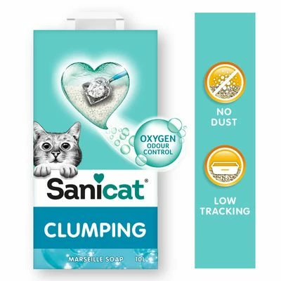 Litière Agglomérante Sanicat Savon De Marseille Pour Chat 1 Litière Agglomérante Sanicat Savon De Marseille Pour Chat