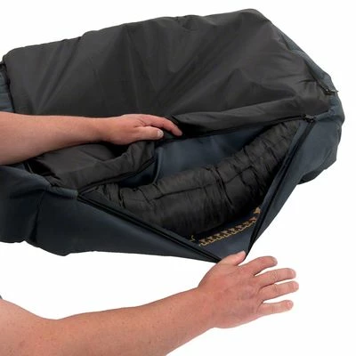 Lot : Panier Sleepy Time Avec Coussin, Gris + Couverture Freedom Bone Pour Chien 8 Lot : Panier Sleepy Time Avec Coussin, Gris + Couverture Freedom Bone Pour Chien - Afbeelding 8