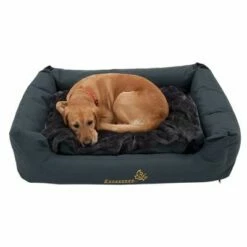 Lot : Panier Sleepy Time Avec Coussin, Gris + Couverture Freedom Bone Pour Chien 28 Lot : Panier Sleepy Time Avec Coussin, Gris + Couverture Freedom Bone Pour Chien -Aanbiedingen Zooplus Winkel 145210 sleepy time grau hund1 062013 5