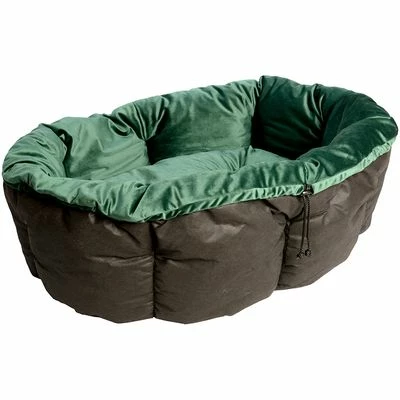 Ferplast Siesta Deluxe Avec Housse Sofà Vert Velours Pour Chien Et Chat - Afbeelding 9