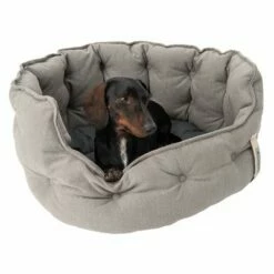 Panier Cozy EcoLIFE Gris Pour Chien -Aanbiedingen Zooplus Winkel 180712 cozy ecolife grau fg 6355 0