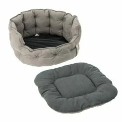 Panier Cozy EcoLIFE Gris Pour Chien -Aanbiedingen Zooplus Winkel 180712 cozy ecolife grau fg 6373 1