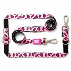 Laisse Multifonctions Max & Molly Leopard Pink Pour Chien