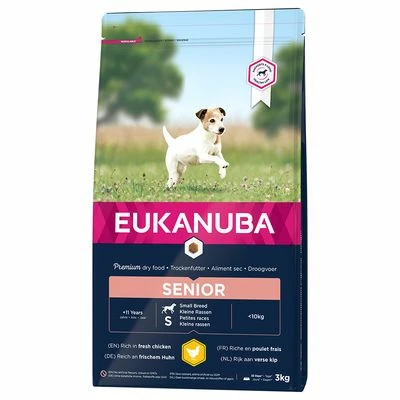 Eukanuba Caring Senior Small Breed Poulet Pour Chien - Afbeelding 2