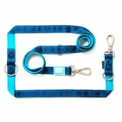 Laisse Multifonctions Max & Molly Matrix, Bleu Ciel Pour Chien