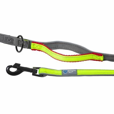 Laisse ArmoredTech Dog Control, Vert Fluo Pour Chien 2 Laisse ArmoredTech Dog Control, Vert Fluo Pour Chien - Afbeelding 2