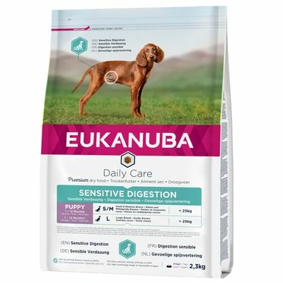 Eukanuba Puppy Sensitive Digestion Poulet, Dinde Pour Chiot 1 Eukanuba Puppy Sensitive Digestion Poulet, Dinde Pour Chiot