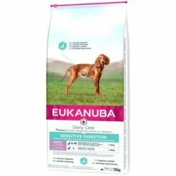 Eukanuba Puppy Sensitive Digestion Poulet, Dinde Pour Chiot 6 Eukanuba Puppy Sensitive Digestion Poulet, Dinde Pour Chiot -Aanbiedingen Zooplus Winkel 285297 pla tetra eukanuba puppy sensitive digestion huhnpute 12kg hs 01 3 1