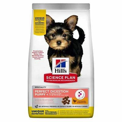 Hill's Science Plan Small & Mini Puppy Perfect Digestion Pour Chien 1 Hill's Science Plan Small & Mini Puppy Perfect Digestion Pour Chien