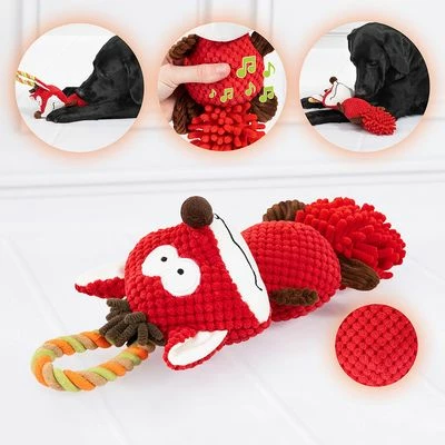 Jouet Doglove Renard Pour Chien 2 Jouet Doglove Renard Pour Chien - Afbeelding 2