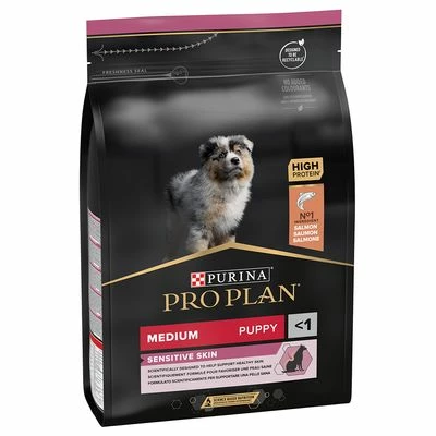 PURINA PRO PLAN Medium Puppy Sensitive Skin Pour Chien 2 PURINA PRO PLAN Medium Puppy Sensitive Skin Pour Chien - Afbeelding 2