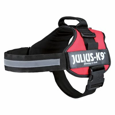 Julius K9 Harnais JULIUS-K9® Power, Rouge Pour Chien 1 Julius K9 Harnais JULIUS-K9® Power, Rouge Pour Chien