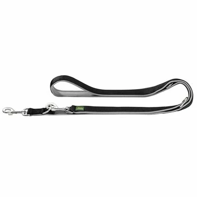 Laisse Hunter En Néoprène Noir/gris Pour Chien 3 Laisse Hunter En Néoprène Noir/gris Pour Chien - Afbeelding 3