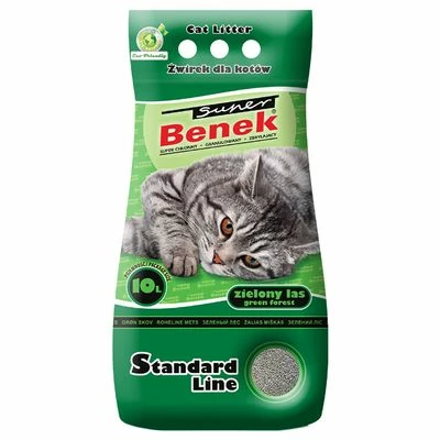 Litière Super Benek Green Forest Pour Chat 1 Litière Super Benek Green Forest Pour Chat
