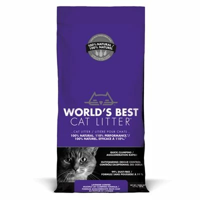 Litière Worlds Best Cat Litter, Senteur Lavande Pour Chat 1 Litière Worlds Best Cat Litter, Senteur Lavande Pour Chat