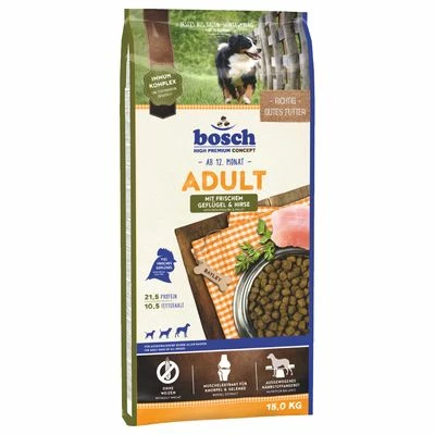 Lot Mixte Bosch Adult 4 X 1 Kg Pour Chien 3 Lot Mixte Bosch Adult 4 X 1 Kg Pour Chien - Afbeelding 3