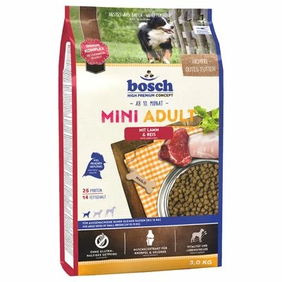 Bosch Mini Adult Agneau, Riz Pour Chien 2 Bosch Mini Adult Agneau, Riz Pour Chien - Afbeelding 2