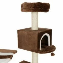 Arbre à Chat Maison En Pain D'épice Avec échelle 25 Arbre à Chat Maison En Pain D'épice Avec échelle -Aanbiedingen Zooplus Winkel 72045 knusperhaeuschen braun fg 9450 8