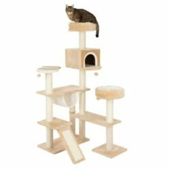 Arbre à Chat Maison En Pain D'épice Avec échelle 29 Arbre à Chat Maison En Pain D'épice Avec échelle -Aanbiedingen Zooplus Winkel 72124 knusperhaeuschen beige fg 9526 8