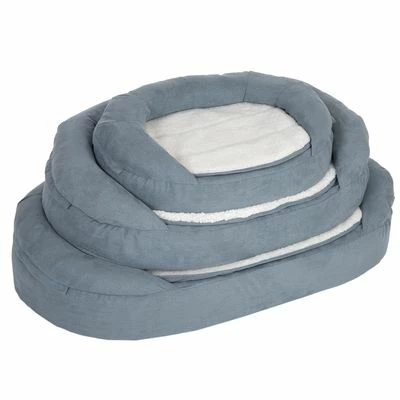 Panier Memory Ovale, Gris Pour Chien 3 Panier Memory Ovale, Gris Pour Chien - Afbeelding 3
