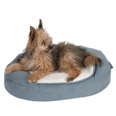 Panier Memory Ovale, Gris Pour Chien 4 Panier Memory Ovale, Gris Pour Chien - Afbeelding 4