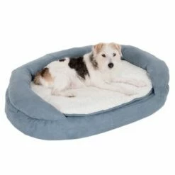 Panier Memory Ovale, Gris Pour Chien 24 Panier Memory Ovale, Gris Pour Chien -Aanbiedingen Zooplus Winkel 79217 memory oval grau fg 6571 5