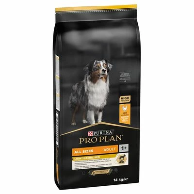 PURINA PRO PLAN All Sizes Adult Light/Sterilised Pour Chien 3 PURINA PRO PLAN All Sizes Adult Light/Sterilised Pour Chien - Afbeelding 3