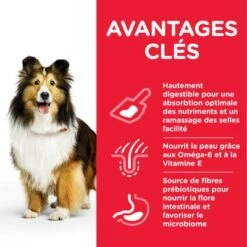 Hill's Science Plan Adult 1+ Sensitive Stomach & Skin Medium Poulet Pour Chien 7 Hill's Science Plan Adult 1+ Sensitive Stomach & Skin Medium Poulet Pour Chien -Aanbiedingen Zooplus Winkel atf8 604385 key benefits 2