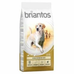 Croquettes Briantos 12 / 14 Kg Pour Chien + Barkoo Dental Snacks Medium 180 G En Cadeau ! 25 Croquettes Briantos 12 / 14 Kg Pour Chien + Barkoo Dental Snacks Medium 180 G En Cadeau ! -Aanbiedingen Zooplus Winkel briantos adult maxi chickenrice 14kg 1000x1000 2