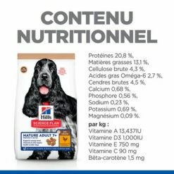 Hill's Science Plan Mature Adult 7+ No Grain Poulet Pour Chien 16 Hill's Science Plan Mature Adult 7+ No Grain Poulet Pour Chien -Aanbiedingen Zooplus Winkel h177423 p303862 hills sp no grain dog ma chicken fr fr nutrition content 2
