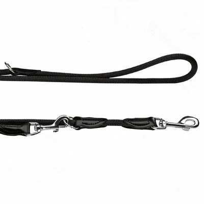 Laisse Réglable Pour Chien Hunter Freestyle, Noir 2 Laisse Réglable Pour Chien Hunter Freestyle, Noir - Afbeelding 2