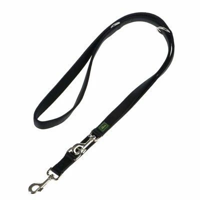 Laisse Doublée Pour Chien Hunter, Noir 1 Laisse Doublée Pour Chien Hunter, Noir