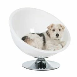 Panier Rétro Pour Chien Et Chat Pet Nest White -Aanbiedingen Zooplus Winkel pets inn 3rd gen 37 1