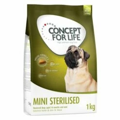 Croquettes Concept For Life 4 X 1 Ou 1,5 Kg Pour Chien à Prix Mini ! 30 Croquettes Concept For Life 4 X 1 Ou 1,5 Kg Pour Chien à Prix Mini ! -Aanbiedingen Zooplus Winkel pla 163496 cfl dog sterilised mini 1kg 7