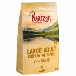 Croquettes Purizon Pour Chien 12 Kg + 2 Kg Offerts ! -Aanbiedingen Zooplus Winkel purizon largeadult chickenfish 12kg 1000x1000 1 1