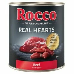 Rocco Real Hearts 6 X 800 G Pour Chien