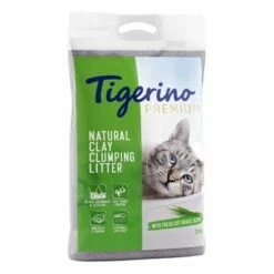 Litière Tigerino Canada Style / Premium, Senteur Herbe Fraîchement Coupée Pour Chat