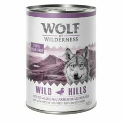 Lot Mixte Wolf Of Wilderness Pour Chien -Aanbiedingen Zooplus Winkel wow classic wildhills 400g 1000x1000 4