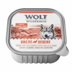 Lot Mixte Wolf Of Wilderness Pour Chien -Aanbiedingen Zooplus Winkel wow greatdesert 300gtray side 1000px 2