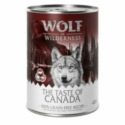 Lot Mixte Wolf Of Wilderness Pour Chien -Aanbiedingen Zooplus Winkel wow tasteof canada 400g 1000x1000 6